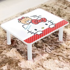 Hello Kitty 幼兒折疊桌, 白色