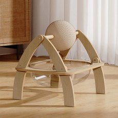 Gaekwacheonsun 貓咪冠飾小屋塔, 基礎木紋, 1個