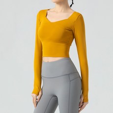 Dasadotcom 女款簡約V領基本款運動上衣長袖T恤