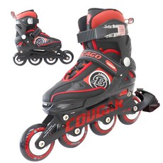 swissfit USA Cougar 直排輪, 紅色