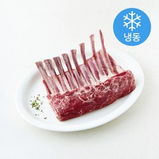 호주산 고기설계소 통 프렌치랙 양갈비 스테이크용 (냉동), 1개, 600g