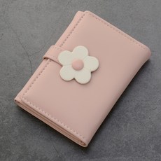 HanNal 兒童花朵按扣錢包