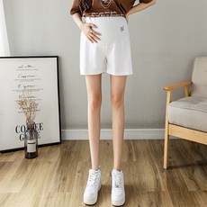 세븐 레터링 박스 캐주얼 팬츠 임산부 반바지