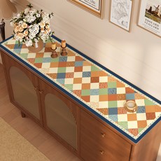 데이소이 세련 패치워크 다양한 다용도 매트, 01 블루 다이아, 1개