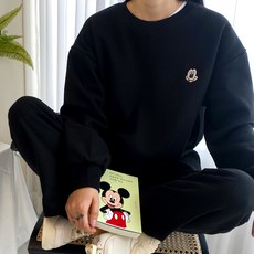 女款迪士尼刷毛刺繡運動套裝 ESS-SET-014