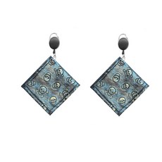 高爾夫防水伸縮扣毛巾 2入, 藍色