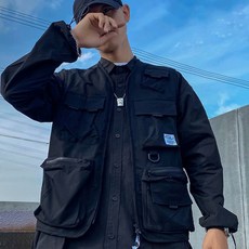 Sunbit資訊通信Cont時尚口袋大尺寸收納背心