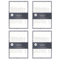 LUCALAB 作文 B5 記事本, 灰色的, 4個