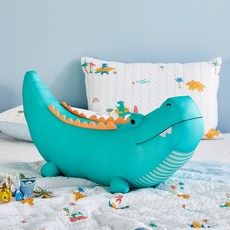 모던하우스 3도씨 슈퍼쿨 애착 쿨링 악어 바디필로우, 그린