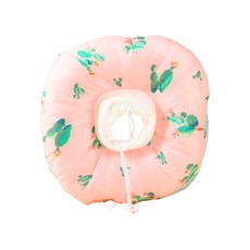 도그웨그 고양이 방수 쿠션 넥카라, 1개, 선인장