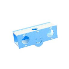 The Flow Company 我想搭乘的小人國倉鼠用蹺蹺板 18 x 6.5 x 7.5 cm, 微笑藍色, 1個