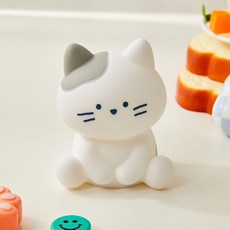 BUTTERSHOP #公仔氣氛燈 牛奶貓, 白色