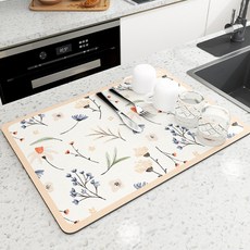 더인홈 주방 식기건조 규조토 패드 1단, B 스타일2