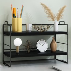 위시플릭 2단 테이블 수납 선반