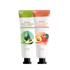 페카 쁘띠로더 핸드크림 피치 30ml + 아보카도 30ml 세트, 1개