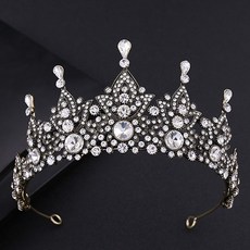 Estella 自助婚禮皇冠 ckw552, 1個, 銀藍色