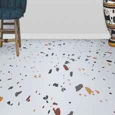 HQ 方形寬版裝飾地板 WHQ-0, 18個, 不規則石紋邊(WHQ-063)