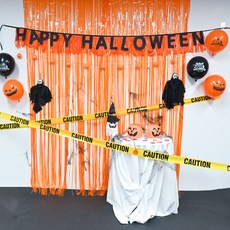 Party Club 萬聖節商店拍照區10件組 混合顏色 FREE, 4號 萬聖節流蘇掛旗, 1套
