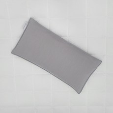 ahtty blanc 雙面莫代爾枕頭套2入 + 枕芯組, 灰色, 1套