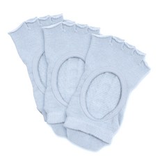 ALEAF 皮拉提斯瑜珈襪 露趾 3雙組