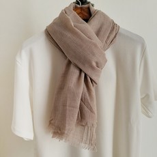 Vavisoo My Beans 純棉素色圍巾