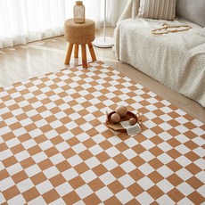 initium 可水洗棋盤格紋防滑地墊