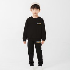 KIDSCREW 兒童大學風刷毛運動上下套裝