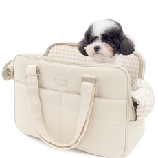 PETSLAND Moment Bag + 內墊組合 布面提籠, 沙米色