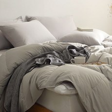 라셀렌 빌리프 거위털 폴란드 80 구스다운 차렵이불 300g, 라이트그레이