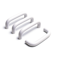 Sonjabisesang DJ 2孔家具把手 白色 14mm P96, 4個