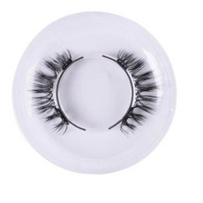 더블 마그네틱 자석 인조 속눈썹 LZ04, 블랙, 1개