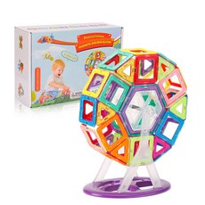 Potegar Magformers 相容磁力積木組 平面拼圖, 1套, 68件