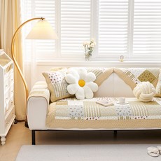 lovinglab 格紋絎縫沙發墊