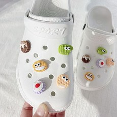 餅乾造型鞋配件 5入