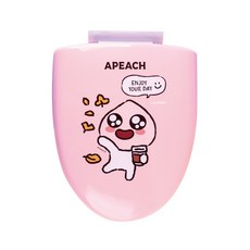 Lil Pang Kakao Friends 無聲硬馬桶蓋 D 型大號 Apeach KF6514, 1個