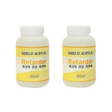 쉴드 아크릭 리타더 유화 보조제, 250ml, 2개