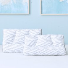 HEIRLOOM 睡眠涼感Ice So Cool涼感枕頭 2個, 現代藍
