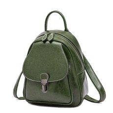 復古設計迷你後背包, 綠色