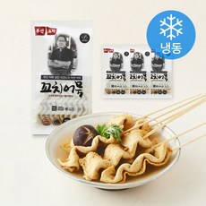 참도깨비 부산 장인 박경도의 착한 부산포차 꼬치어묵 320g + 소스 80g 세트 (냉동), 4세트