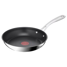 테팔 인덕션 스테인리스 스틸 3X 퍼펙트 레지스트 프라이팬, 24cm, 1개