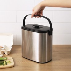 HICKIES 水槽用304衛生不鏽鋼廚餘桶, 1個