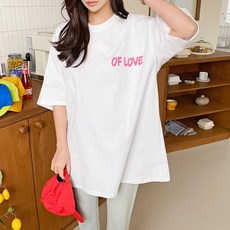 마이시즌 여성용 통기성 레인보우 프린팅 반팔 티셔츠