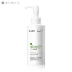 BUDDATE 蓮花保濕泡沫潔面凝膠, 150ml, 1入