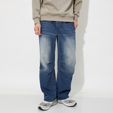 해리슨 남성용 절개 와이드 데님 팬츠 HA-1147 JAY1013