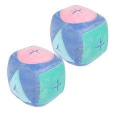 Nature Pet 嗅聞球 狗狗玩具 小型犬用 12cm, 藍色, 2個