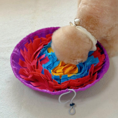 MAAH 狗狗袋狀嗅聞IQ玩具, 紫紅色, 1個