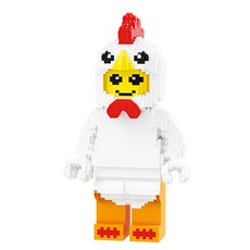 alife 奈米積木 大型 人形雞, 混合色