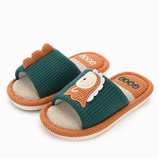 泡泡龍室內拖鞋, 綠色