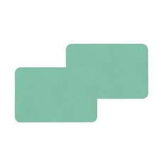 쏘컴퍼니 一鍵式人造皮革修補貼紙 2入, 奶油薄荷色(2RA6107)