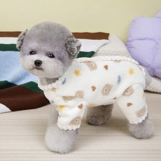 파스텔펫 반려동물 폼폼 애니멀 올인원, 아이보리, 1개